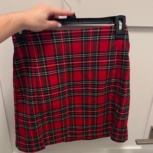 Brandy Melville Plaid Mini Skirt